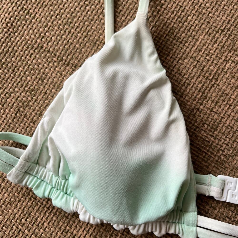 Roxy Palm Tree Dreams Reversible Triangle Bikini … - image 7